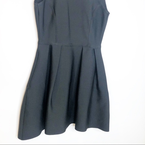 Samsoe & Samsoe | Berry Open Back Skater Dress in Black - Picture 6 of 12